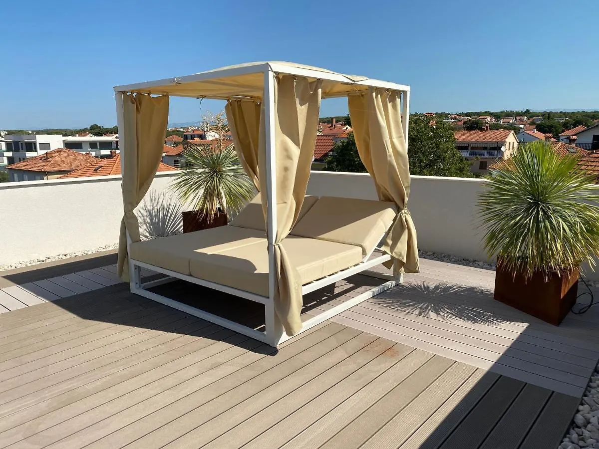 Shell Sky Luxury Penthouse With Private Pool Apartment Zadar